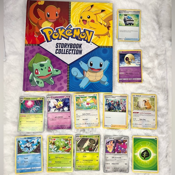 Pokémon Book Hardcover & Pokémon Cards Gift Set! Set B - Picture 3 of 6